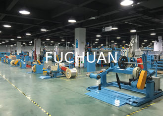 Elektrischer Draht Fuchuan PU-Verdrängungs-Linie Spannung zahlen weg 90mm Schrauben-Durchmesser