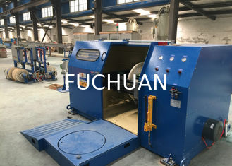Fuchuan-Kupferdraht-Rahmen-einzelne Torsions-Maschine mit dem Kabel, das Höchstgeschwindigkeit 500Rpm legt