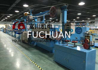 Fuchuan PVC-Verdrängungs-Maschine, Draht isolierte und umhüllte Fertigungsstraße